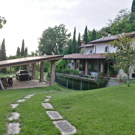 Villa D'Epoca Sul Lago Di Garda Con Piscina Interna E Parco Con Laghetto *